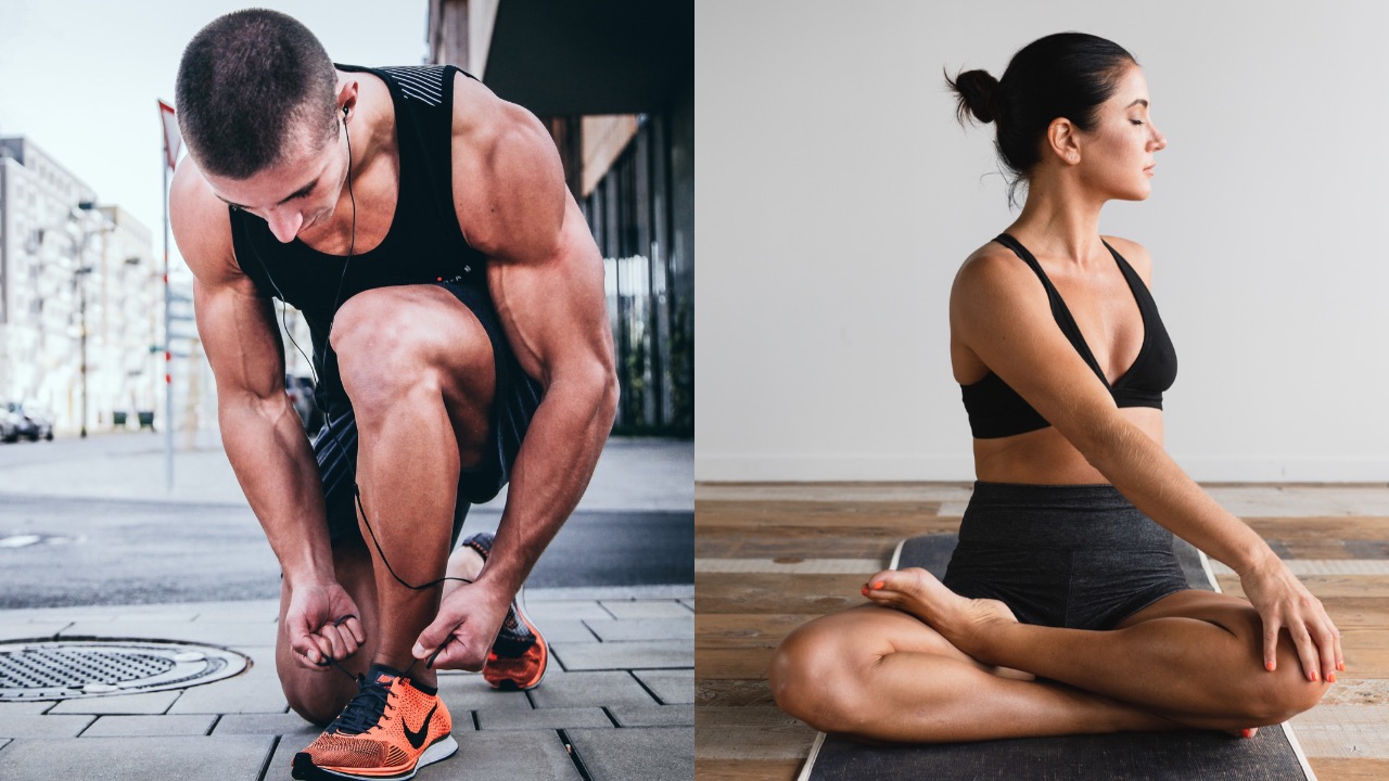 šport Štúdia koronavríus covid-19 aktivita