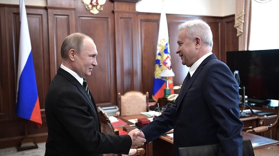 Putin a Alekperov