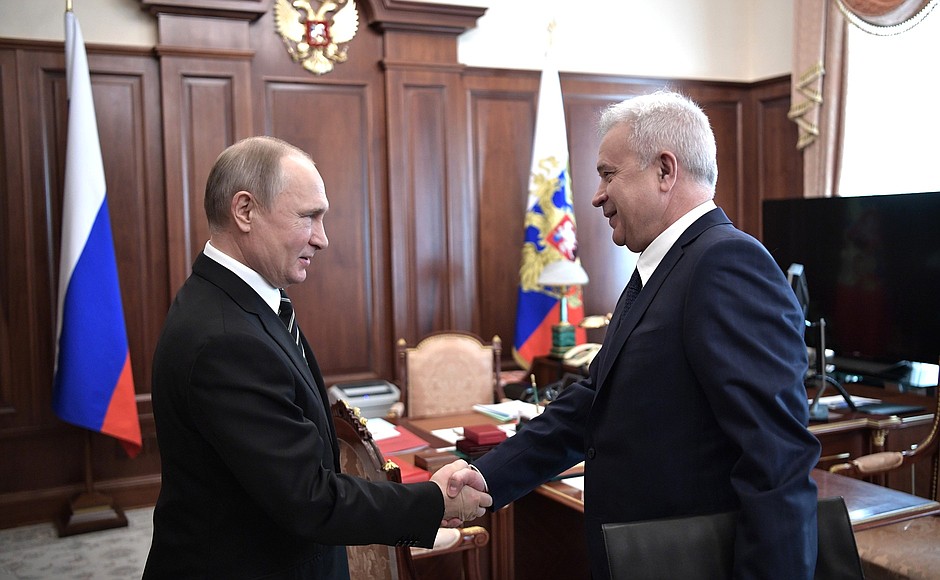 Putin a Alekperov