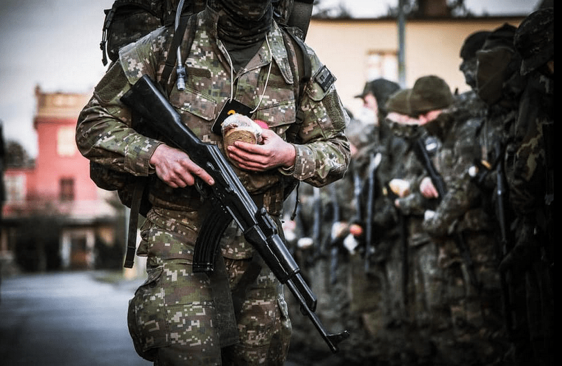 výberu profesionálnych vojakov