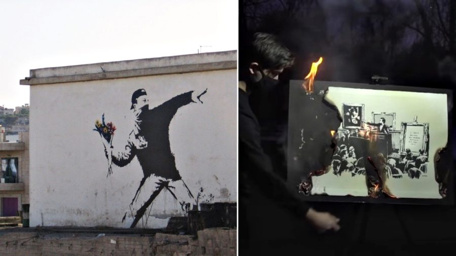 Banksy umelecké diela