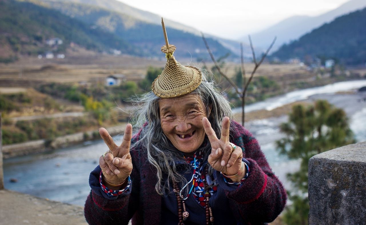 Bhután šťastie