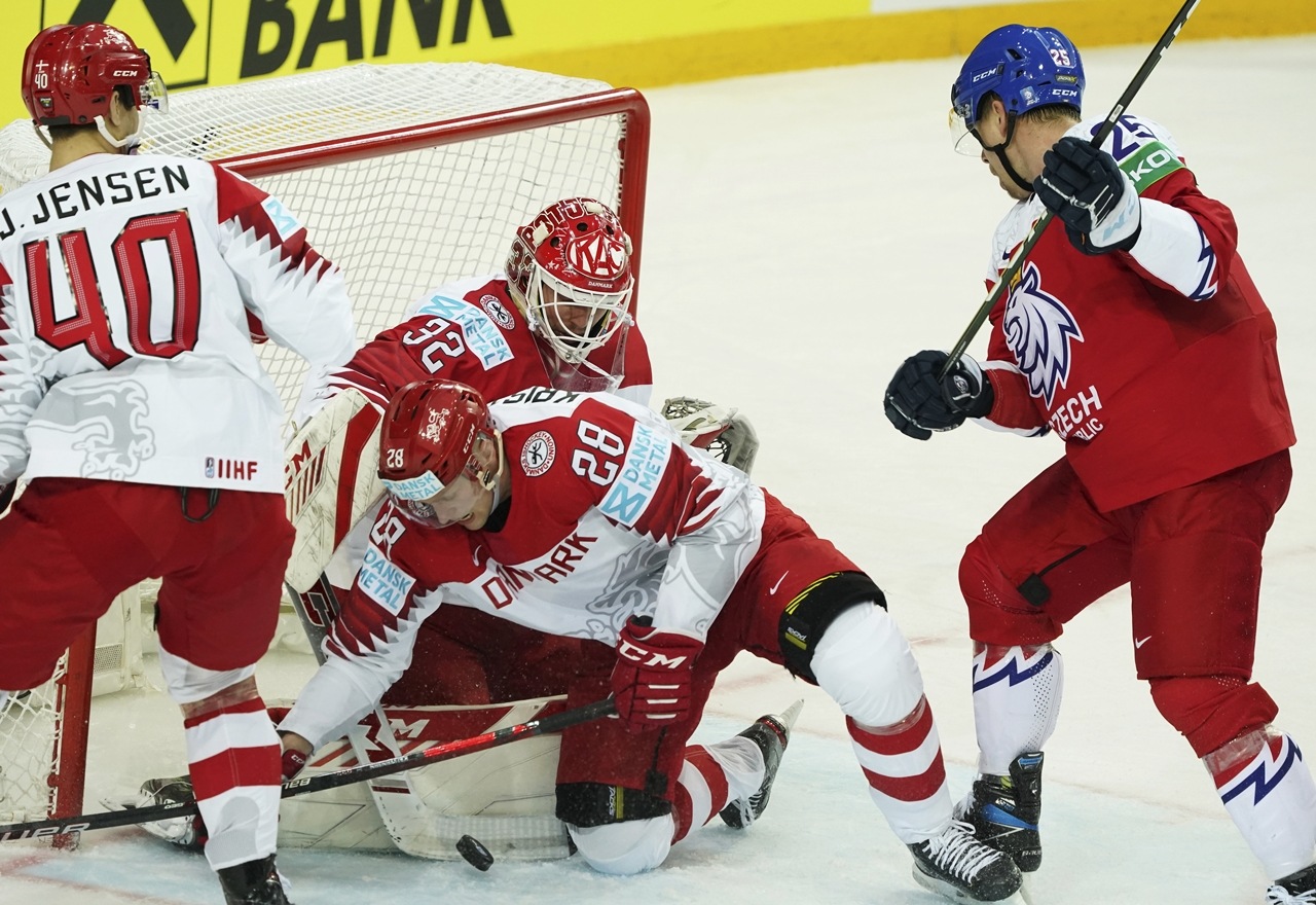 hokej Dánsko Česko