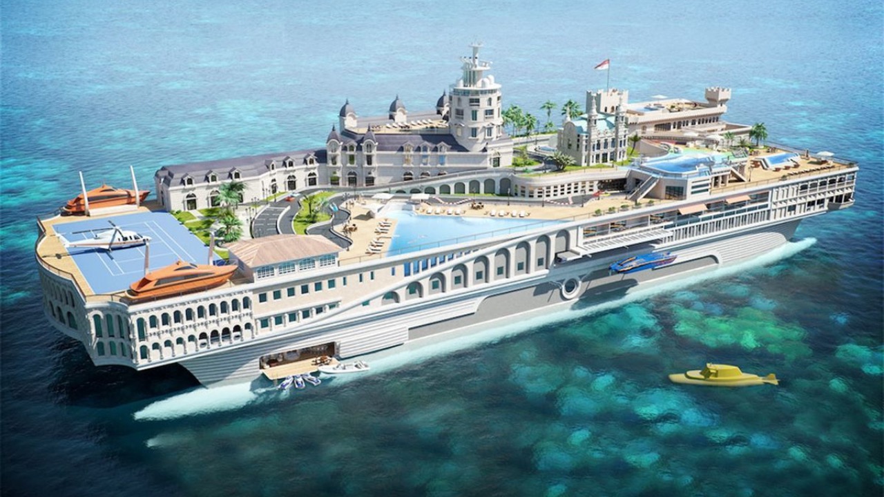 jachta oceán vybavenie luxus bohatstvo