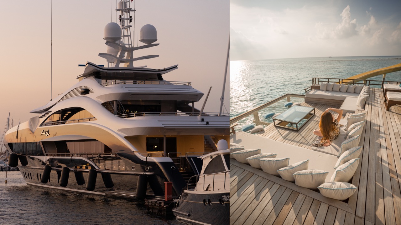 jachta oceán vybavenie luxus bohatstvo