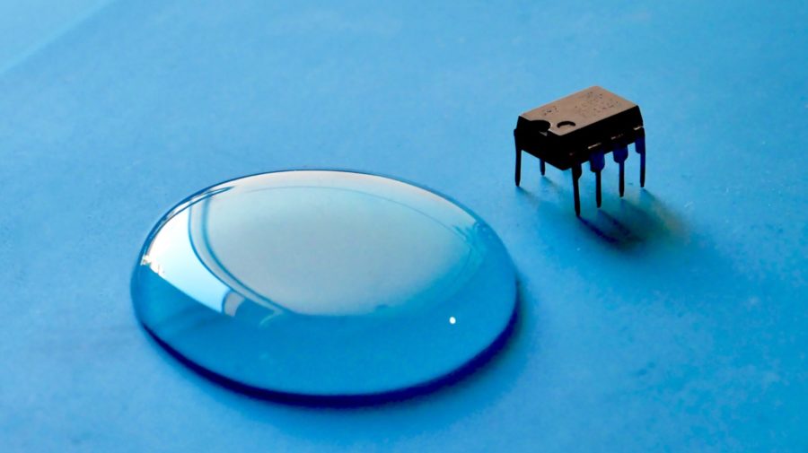 čip mikročip sonda meranie telo