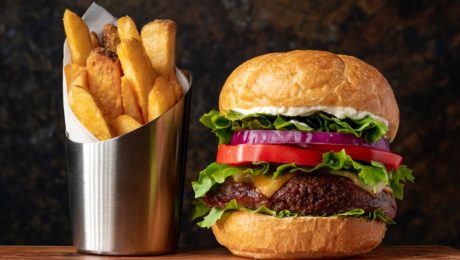 hamburger hranolčeky pôvod história Amerika Európa