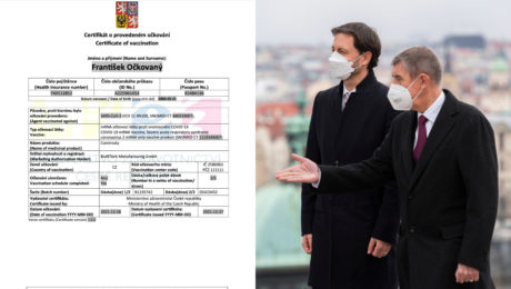 Certifikát o očkovaní