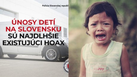 biela dodávka, hoax, plačúce dieťa