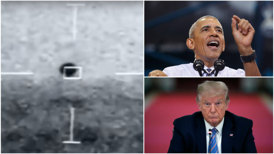 UFO, Obama, Trump
