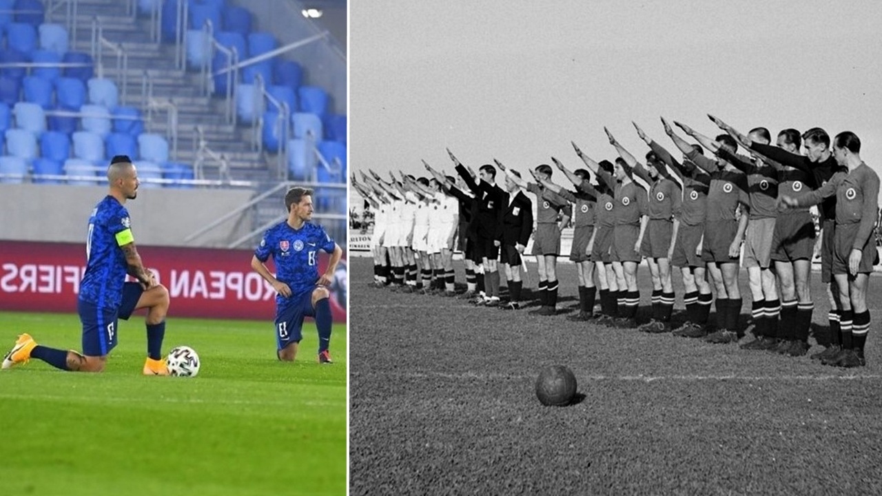 hajlovanie na futbale slovenská repzrentácia