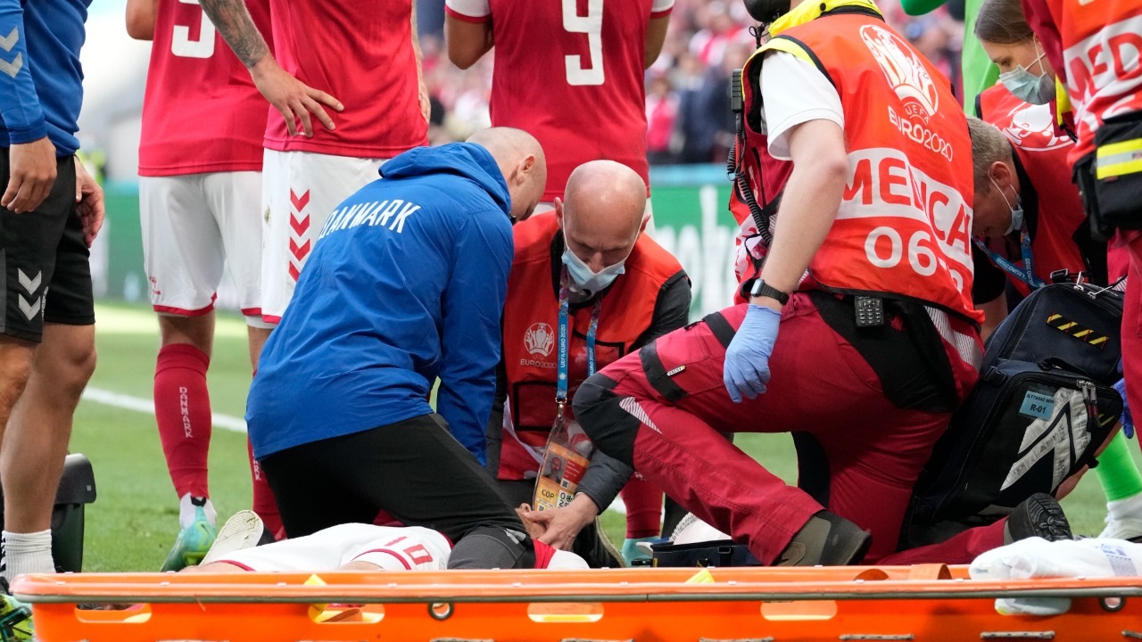 dánsko Christian Eriksen