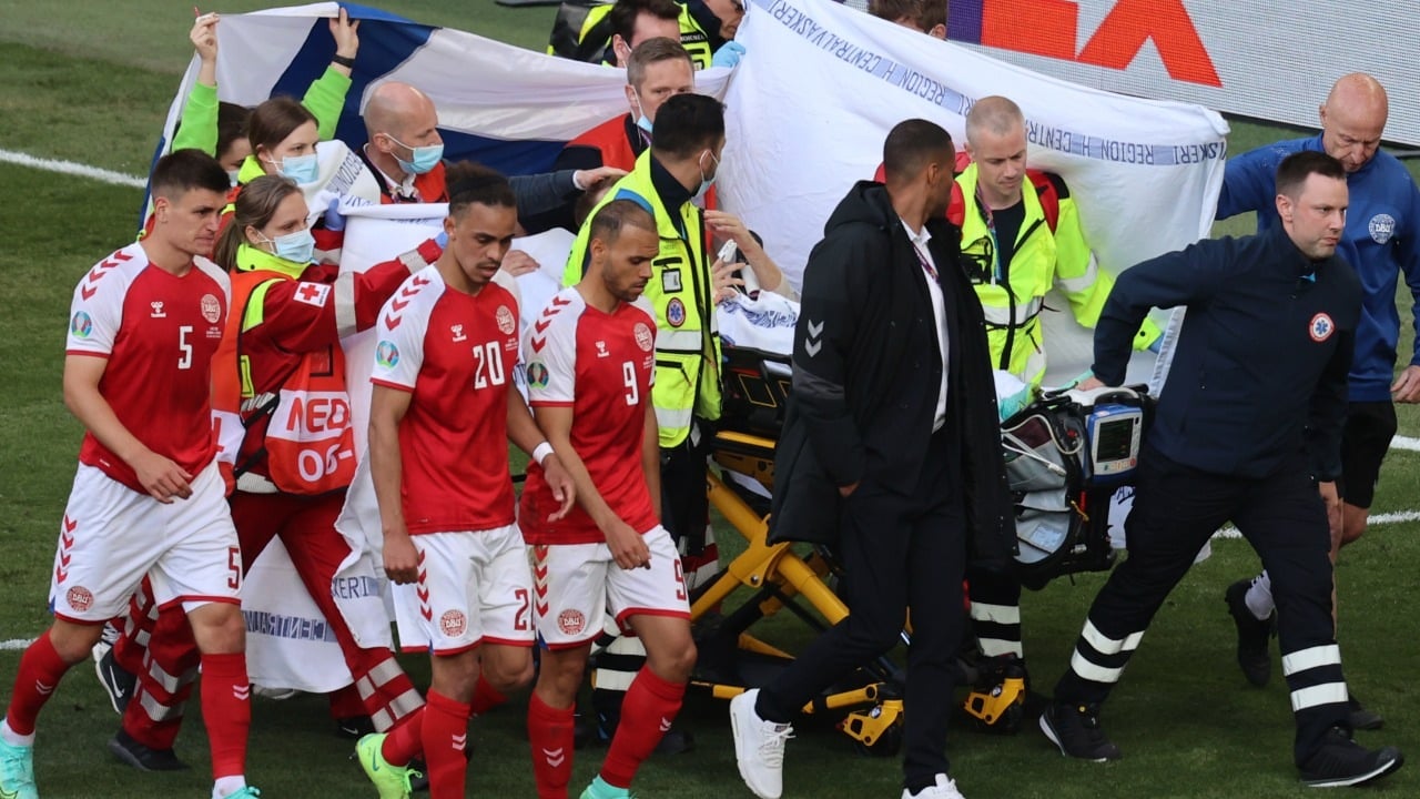 dánsko Christian Eriksen