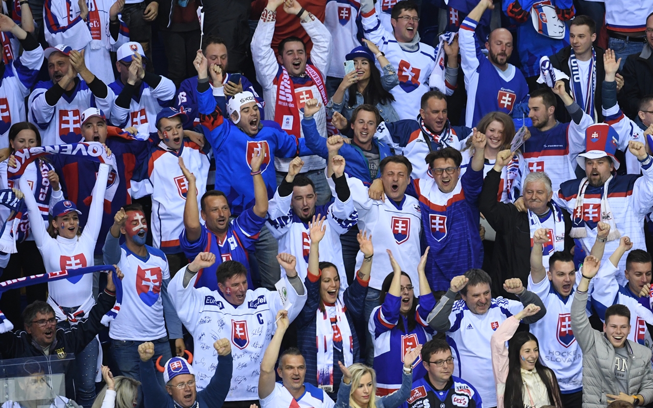 slovenskí fanúšikovia
