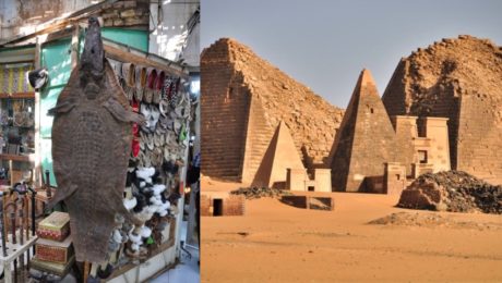 sudán, pyramídy