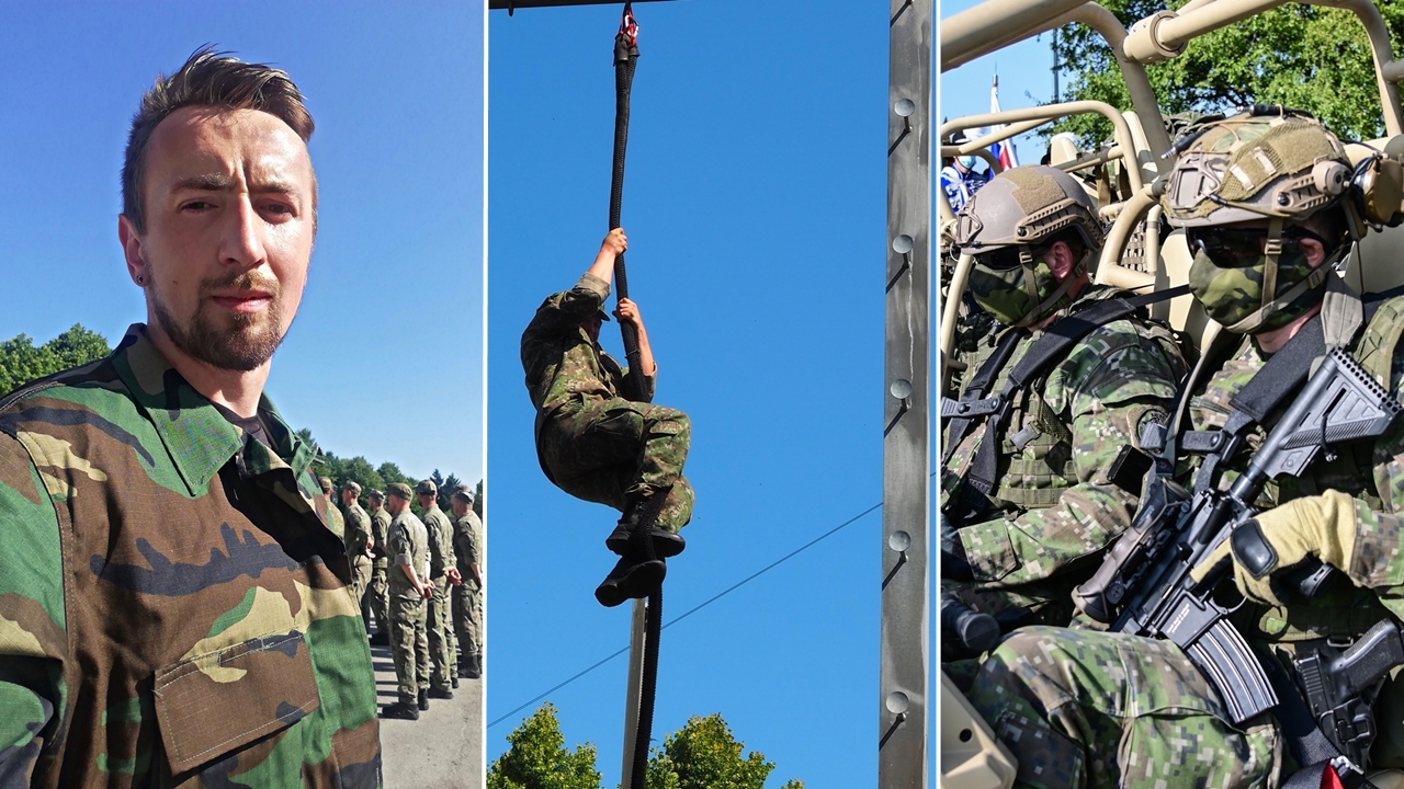 František Kekely na výbere špeciálnych jednotiek špeciálnych síl 5. pluk špeciálneho určenia