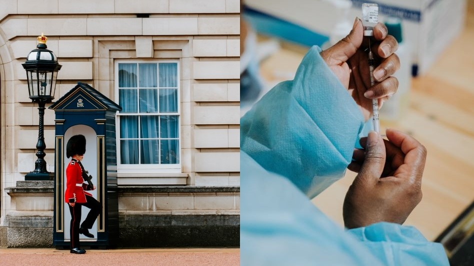 Koronavírus anglicko