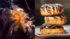 vesmír donut