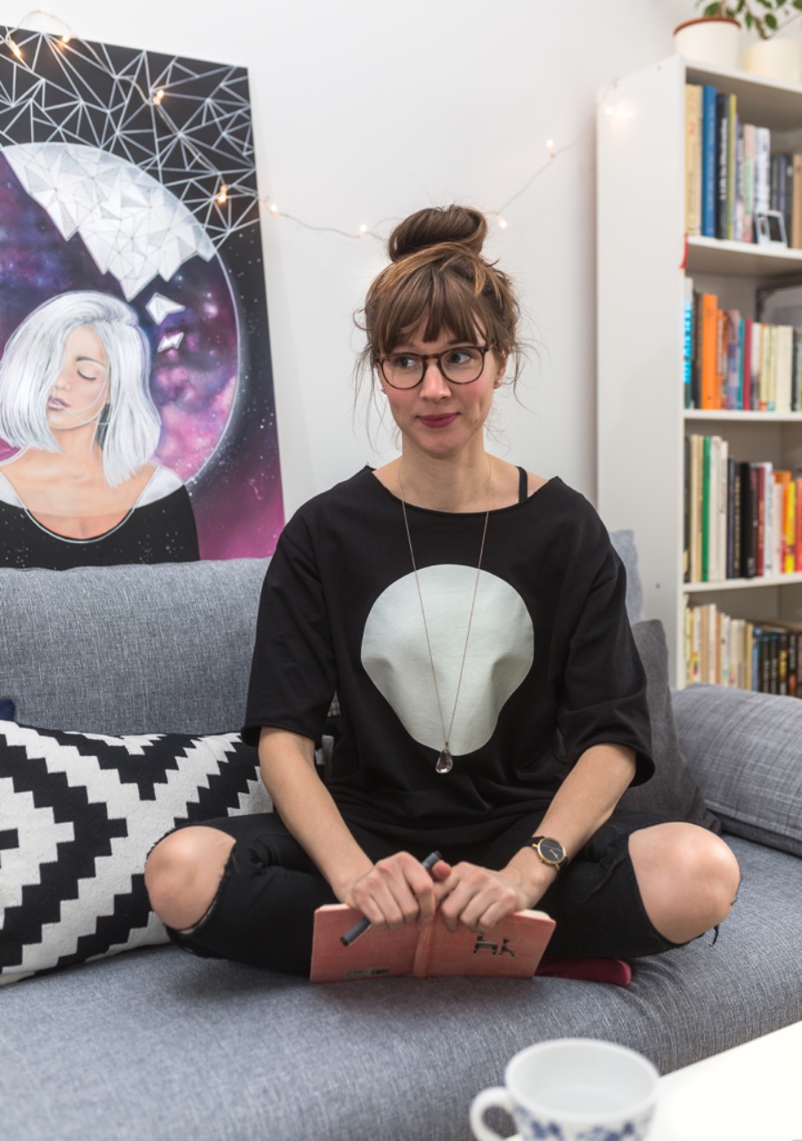 Tina Minor umenie Slovensko príbehy značiek ilustrácie maľovanie