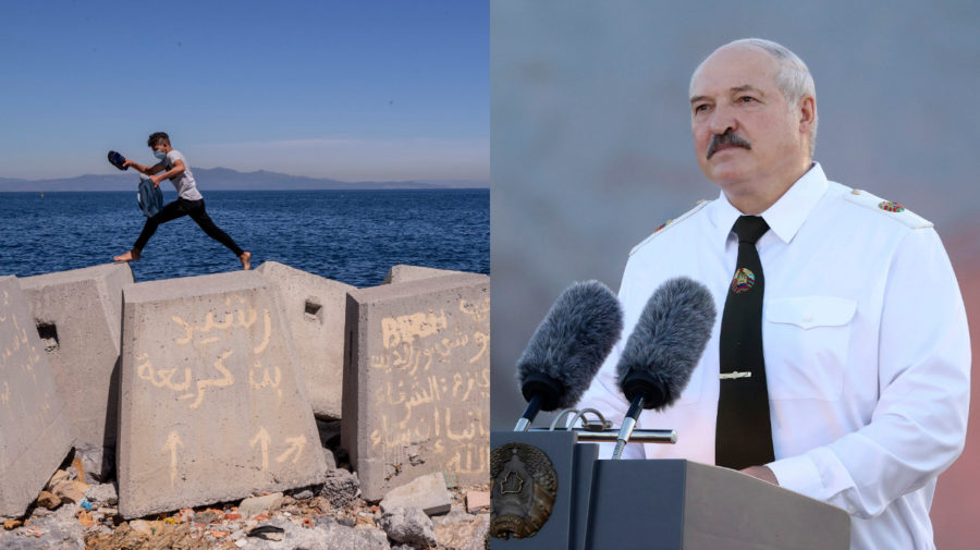 Lukašenko, migrant