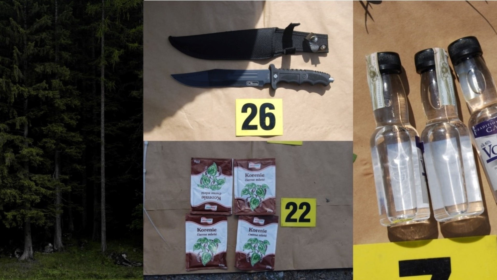 zbrane z pripadu curko