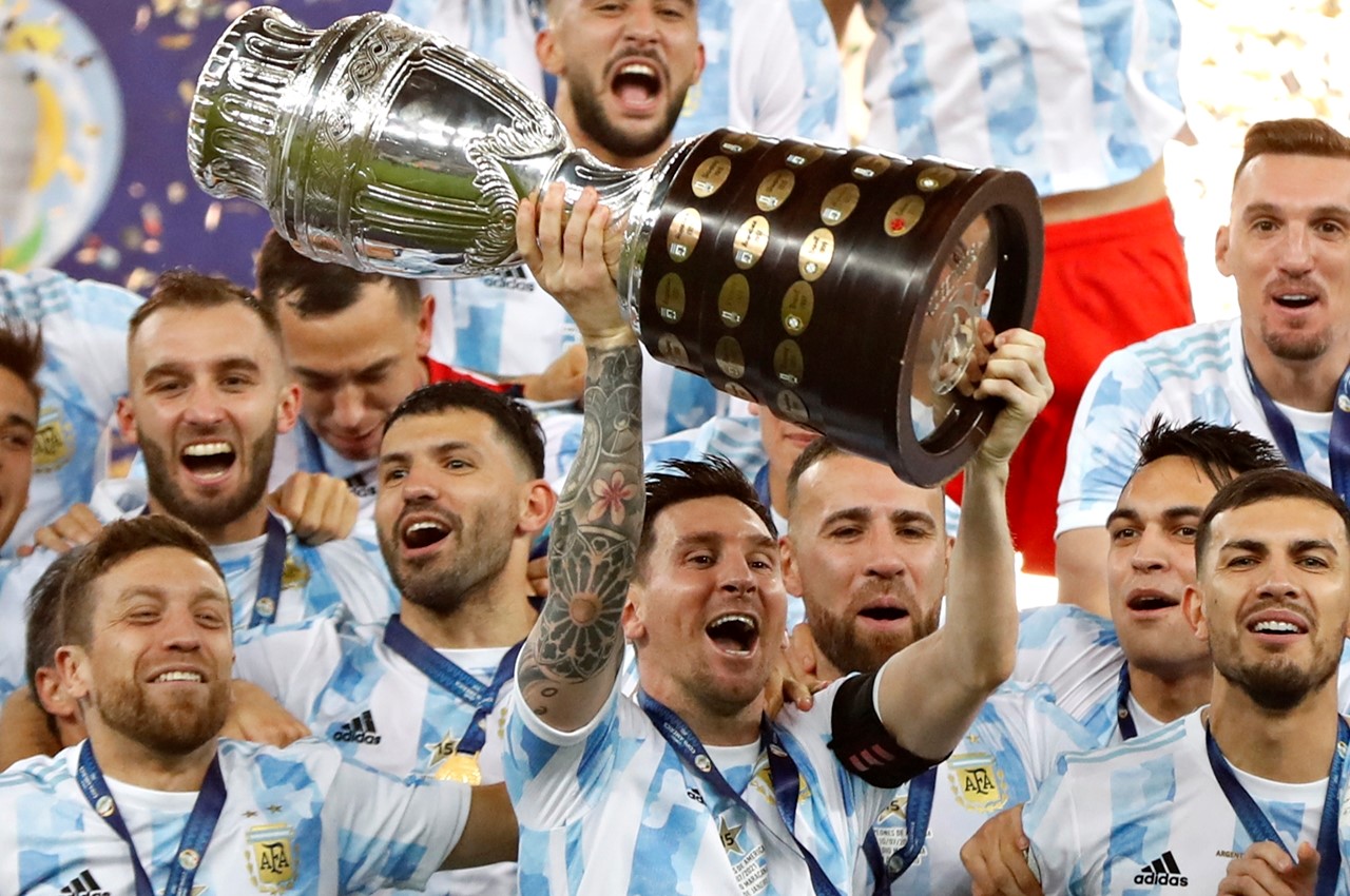 Lionel Messi Copa America titul