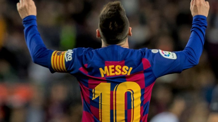 Lionel Messi oslava gólu
