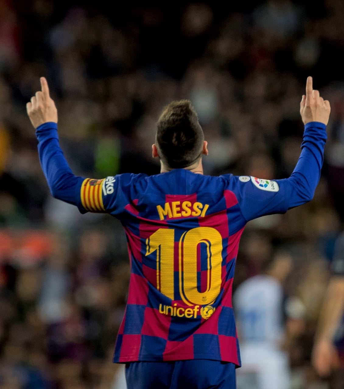 Lionel Messi oslava gólu