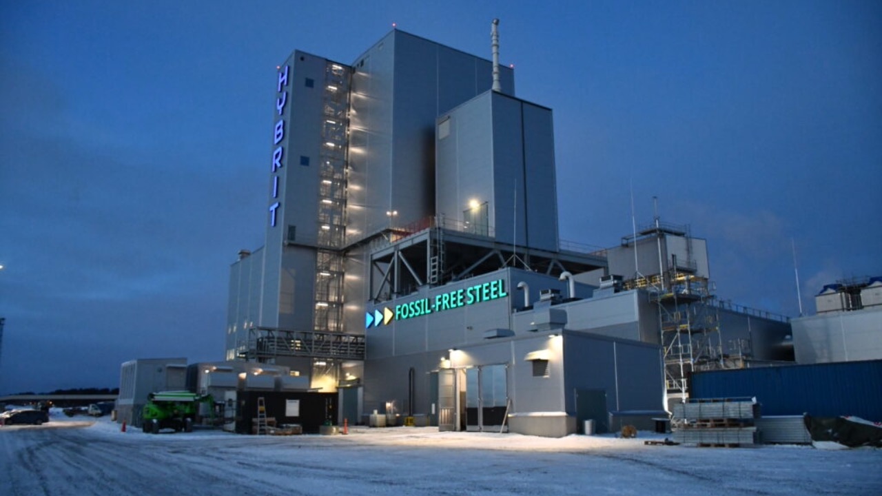 Hybrit Švédsko životné prostredie oceľ ekológia