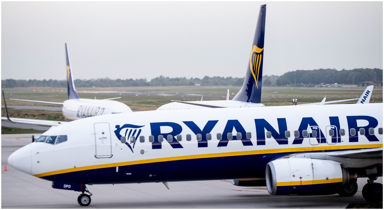 lietadlo írska letecká spoločnosť Ryanair