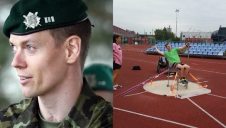 Lukáš Hirka ako vojnový veterán