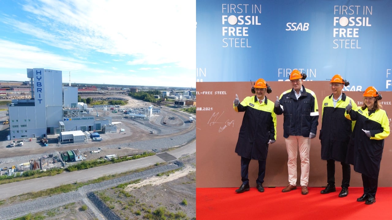 Hybrit Švédsko životné prostredie oceľ ekológia