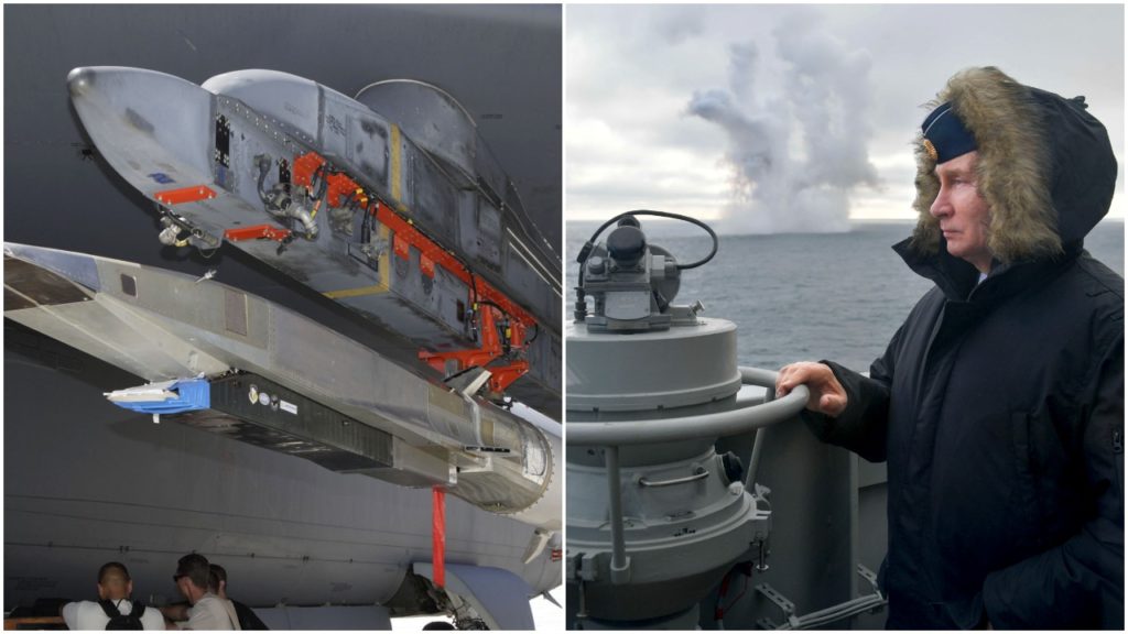 Putin hypersonické strely