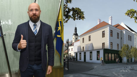 Bročka odhalil projekt,