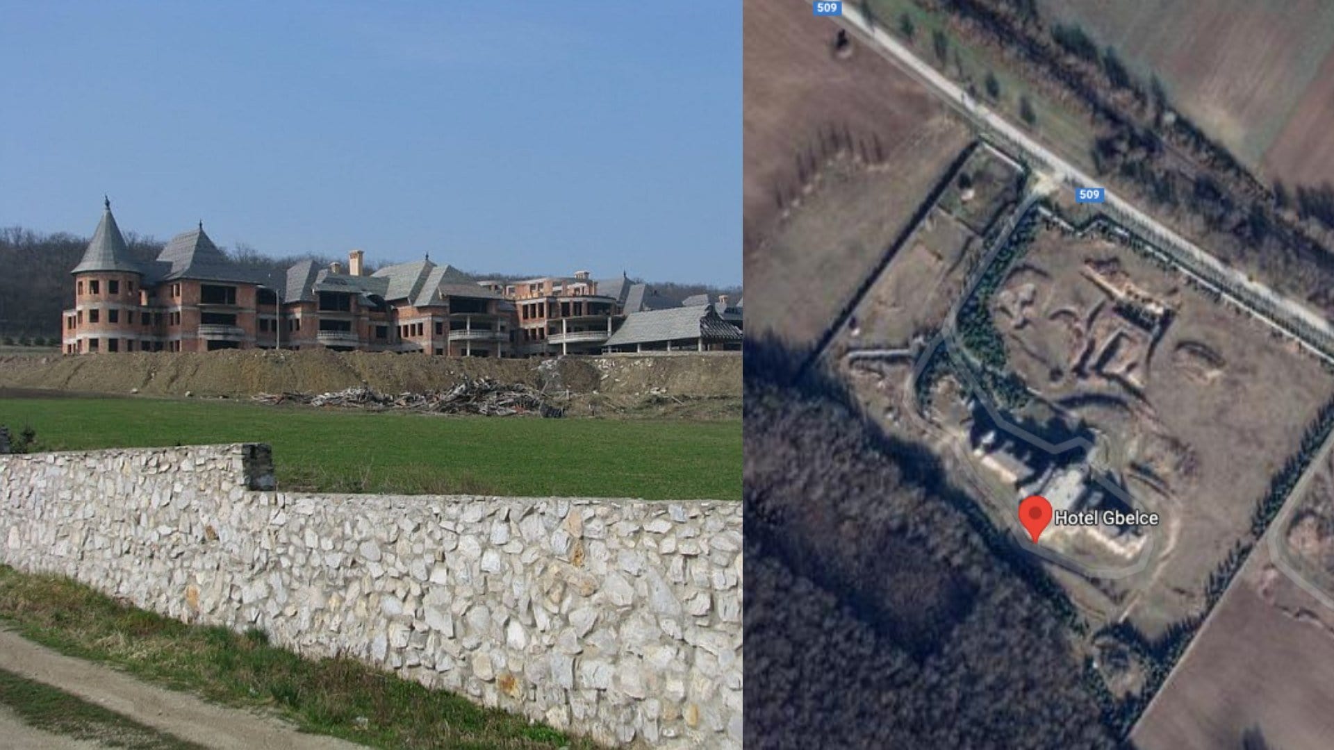 hotel gbelce letné sídlo drakulu