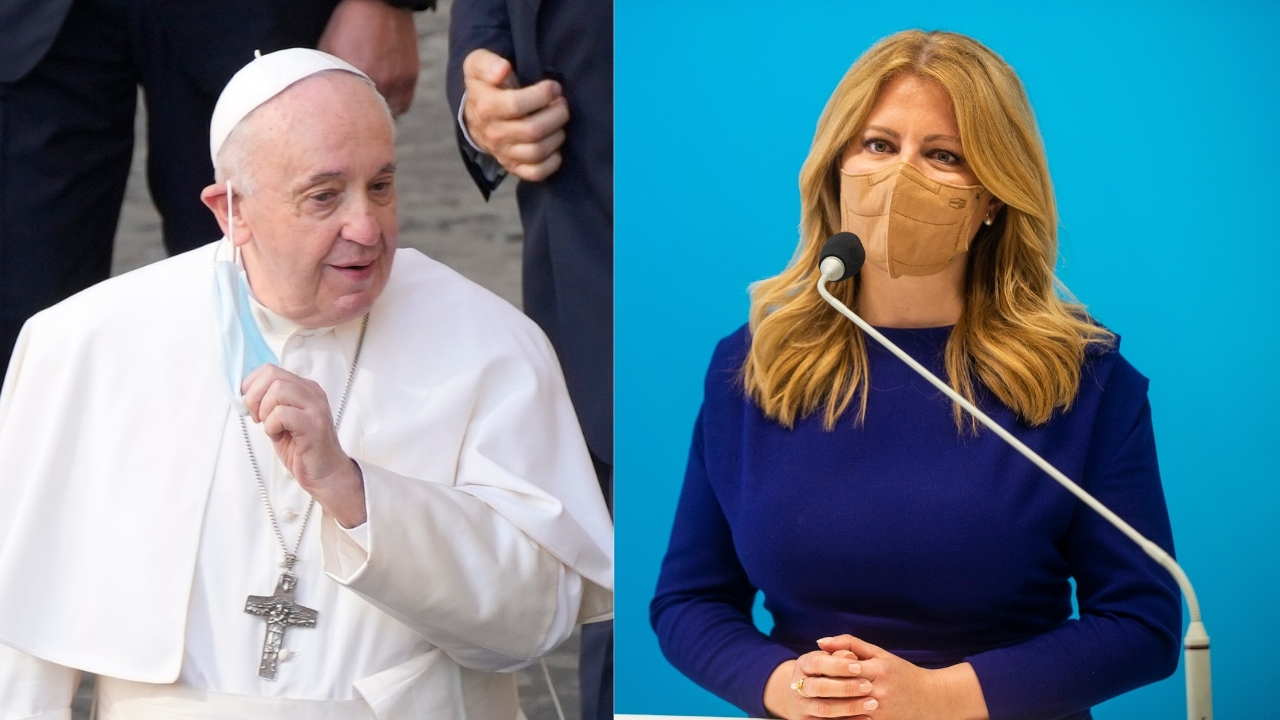 čaputová, pápež františek