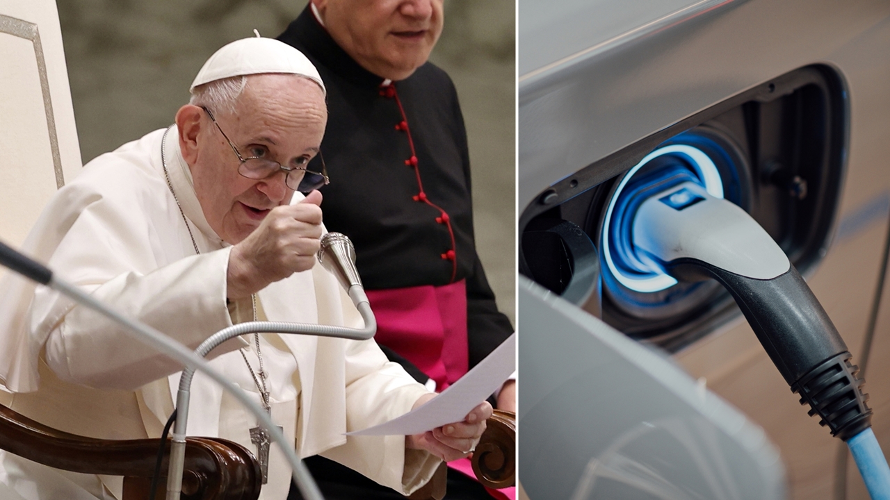 pápež František elektromobil