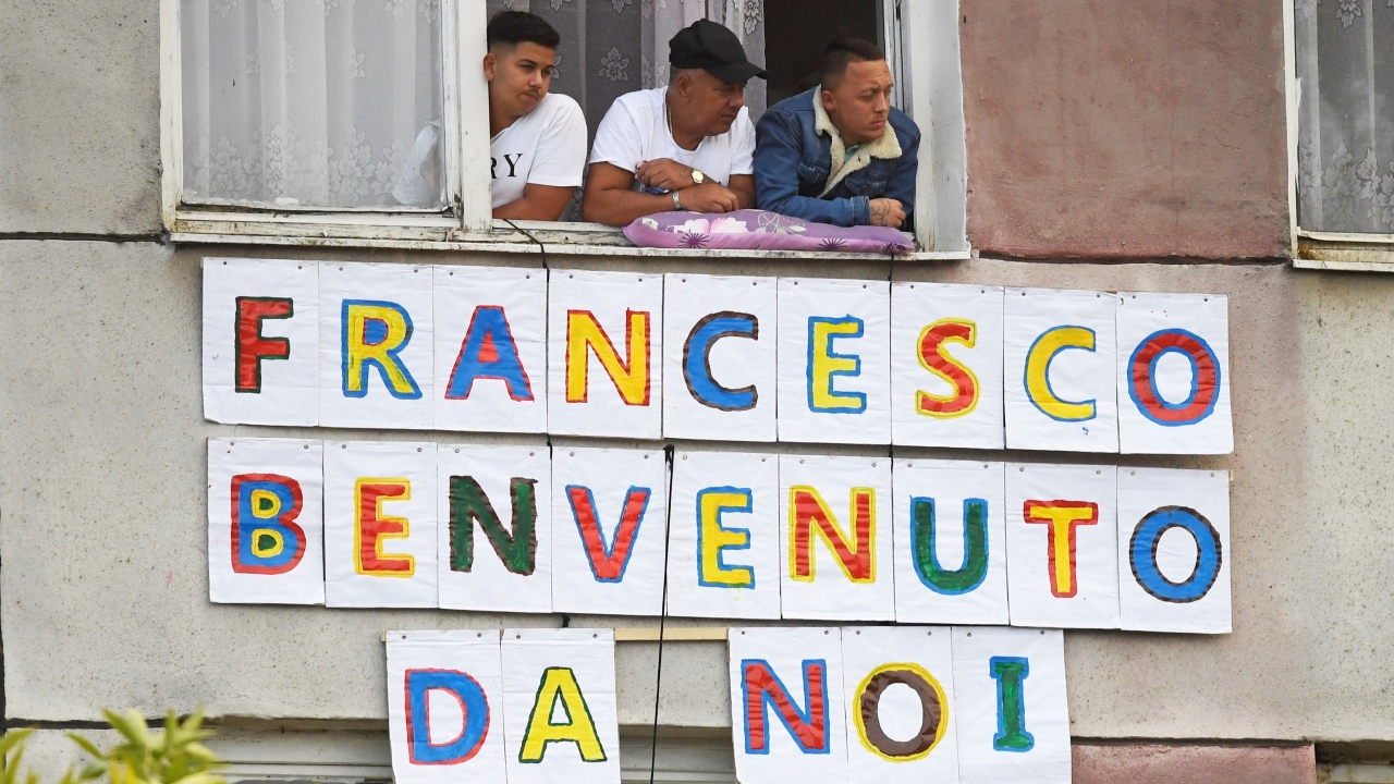 Luník IX stretnutie pápež