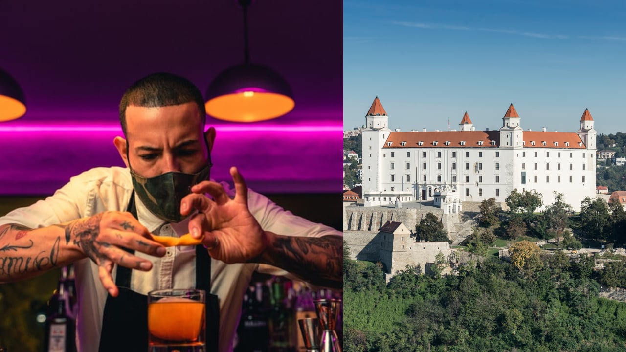 barman, hrad, bratislava