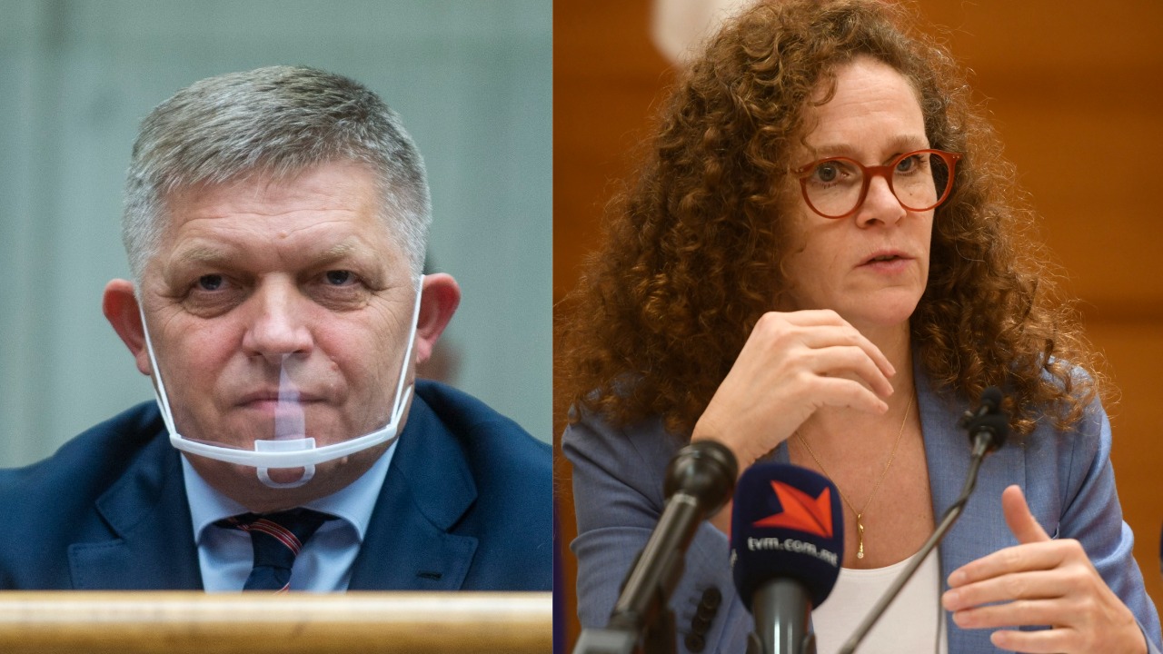 Róbert Fico/Sophie in ‚t Veldová