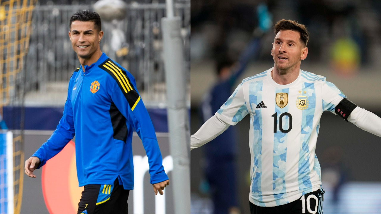 Cristiano Ronaldo a Lionel Messi