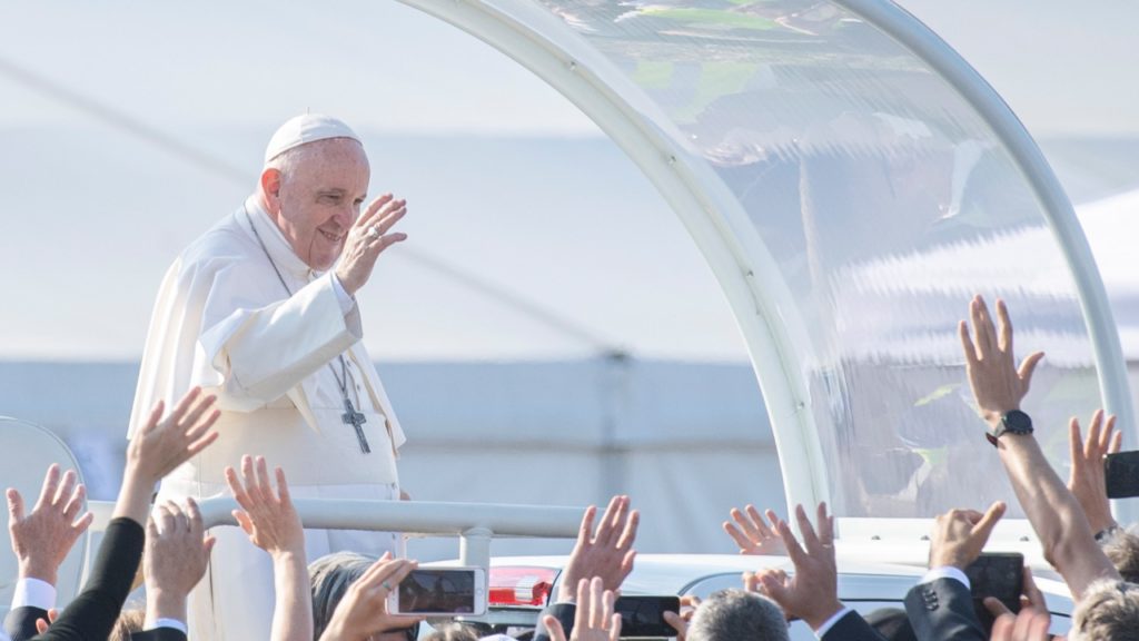 pápež František Slovenska svätá omša Šaštín