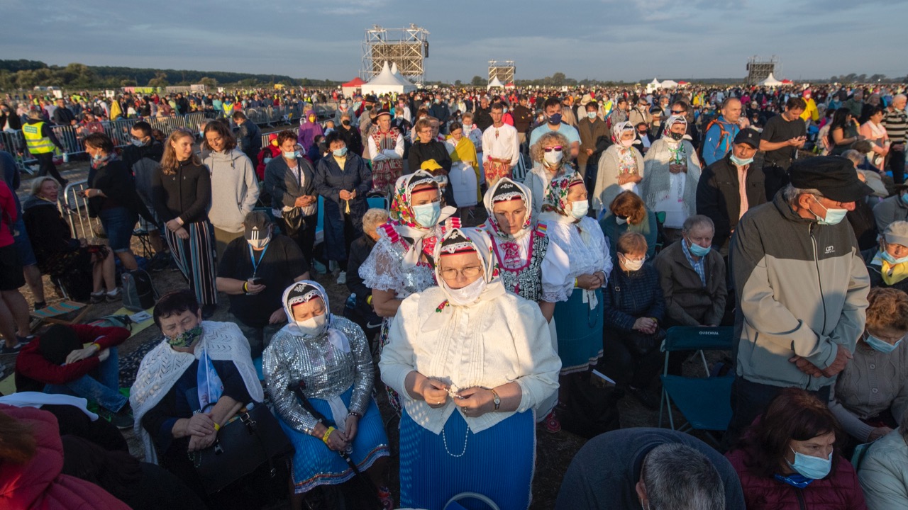 pápež František Slovenska svätá omša Šaštín
