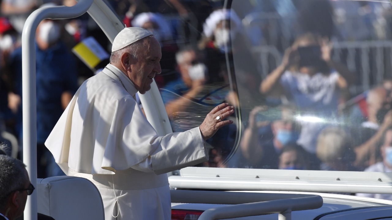 pápež František Slovenska svätá omša Šaštín