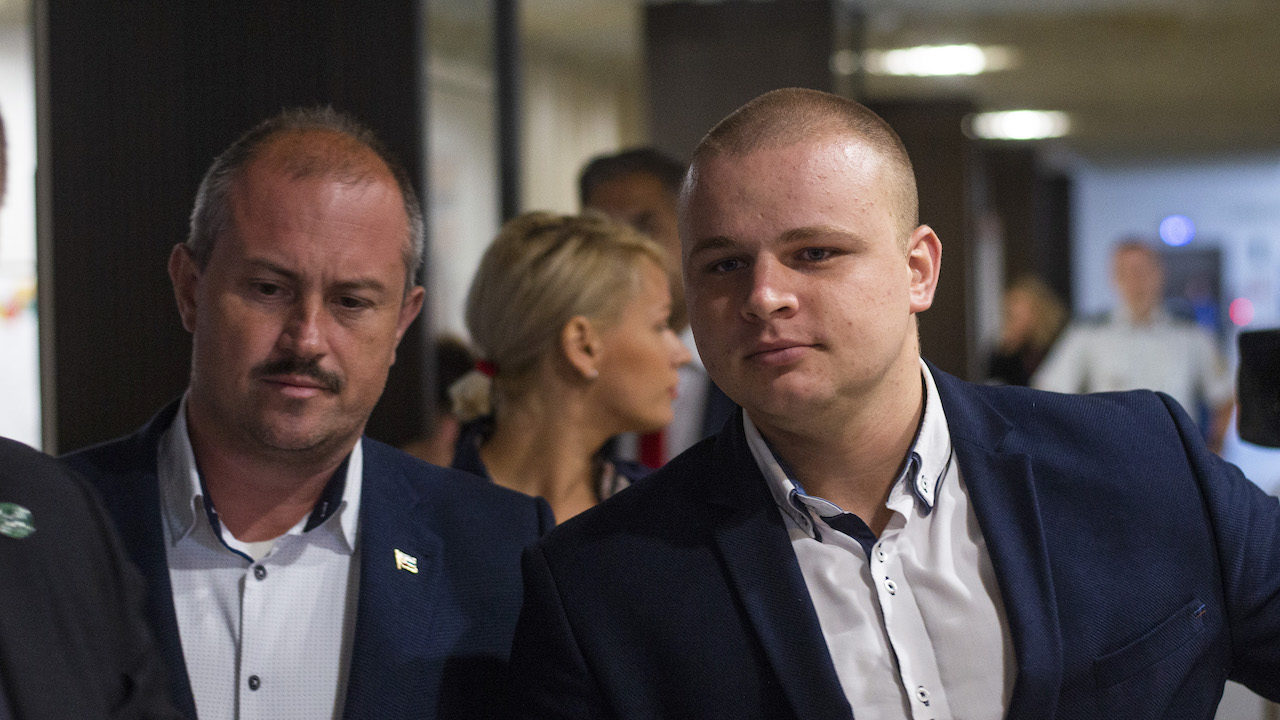 Marian Kotleba a Milan Mazurek