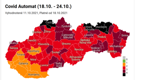 PREHĽAD: Slovensko sa