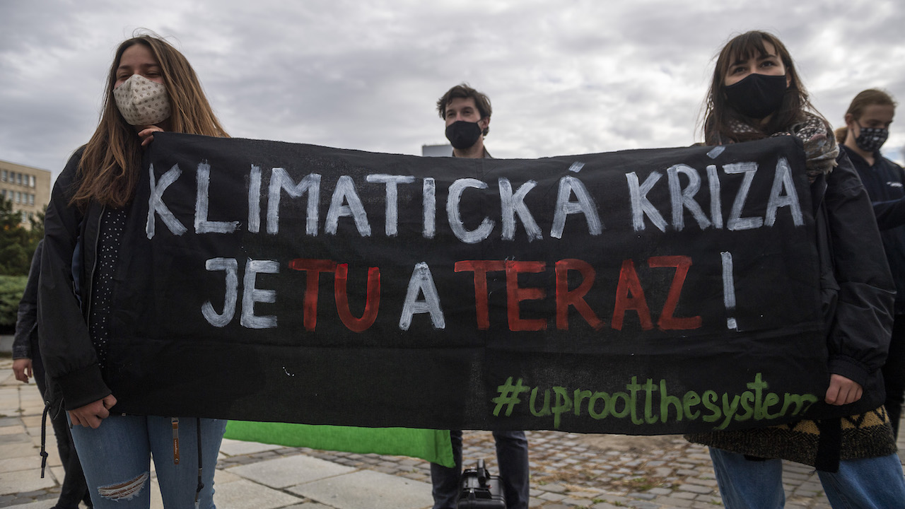 klimatický štrajk klíma protest