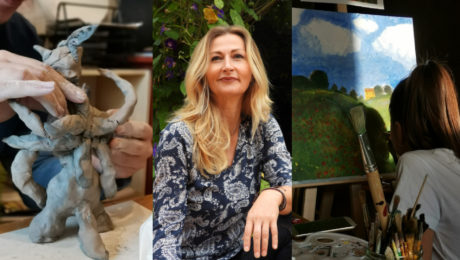 arteterapeutka Andrea Geseová lieči umením