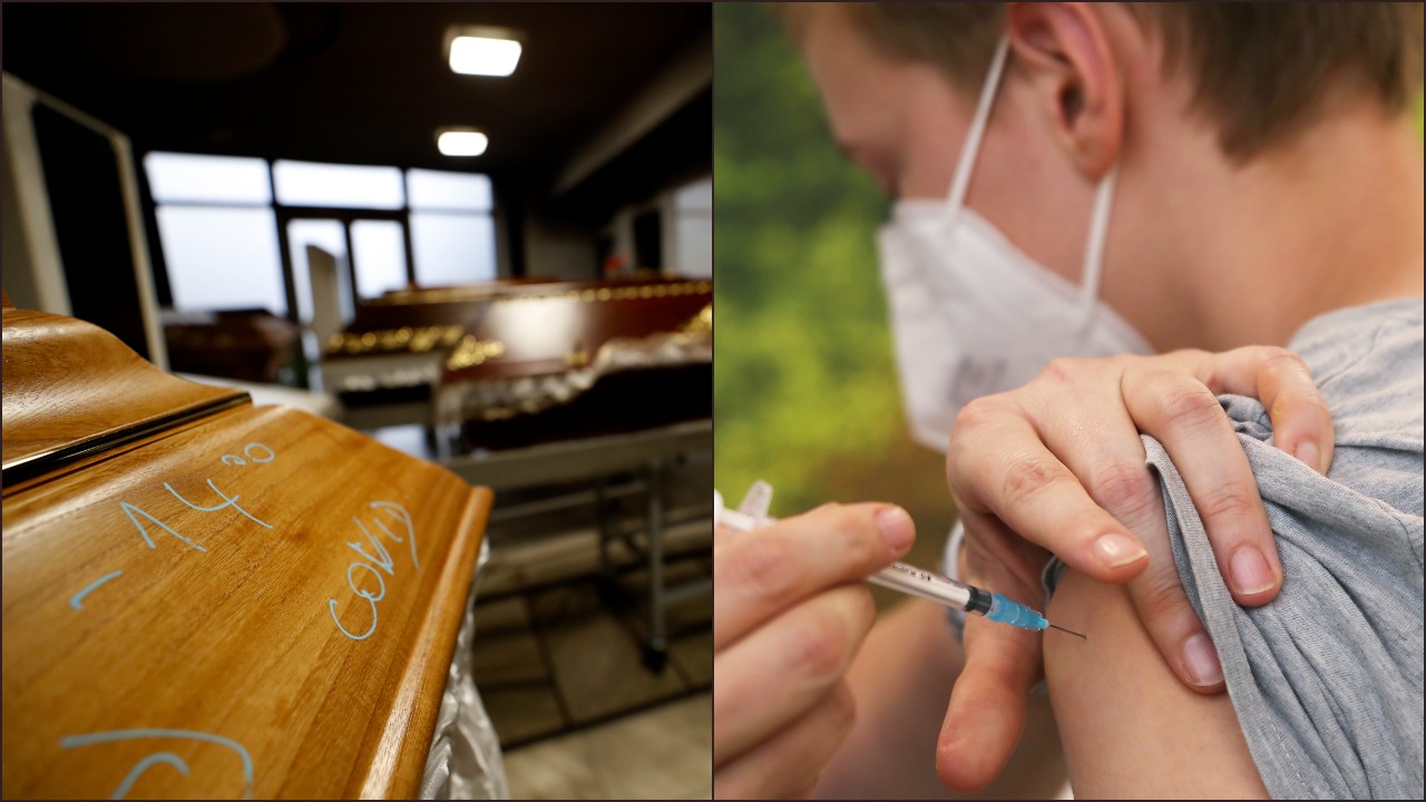 Covid truhla vakcina