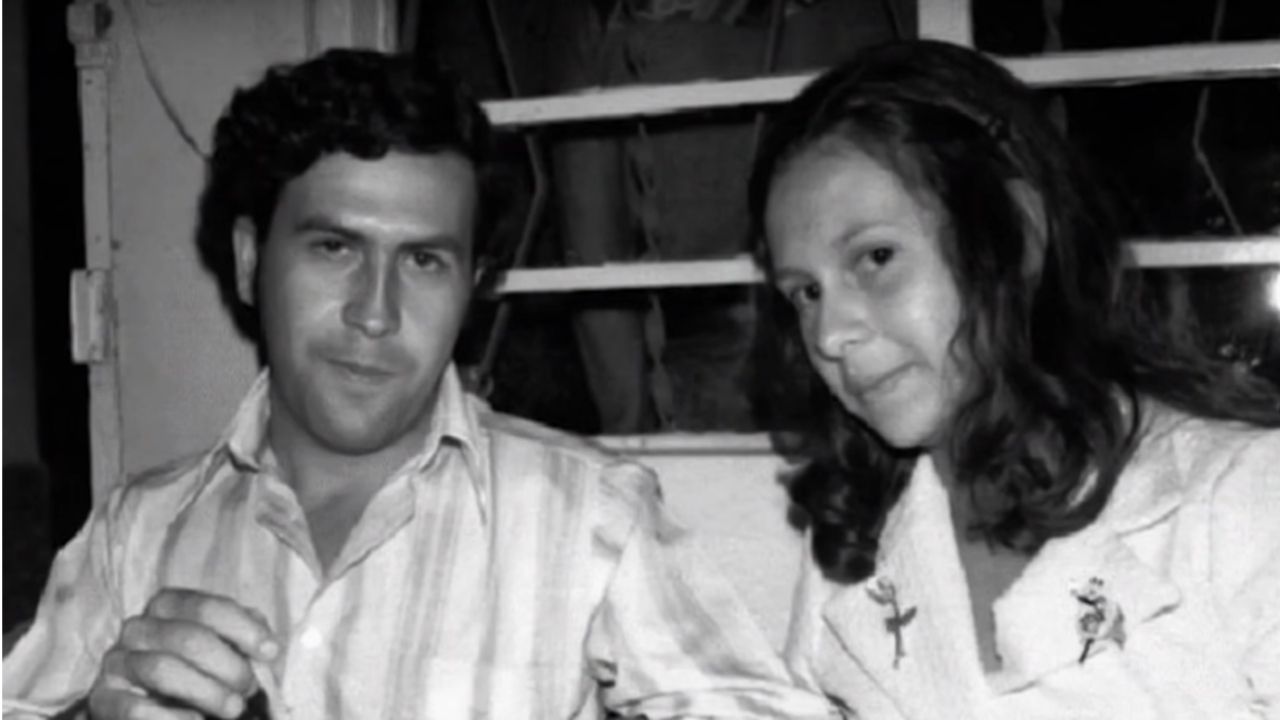 Pablo Escobar (28) a jeho manželka Tata(15)